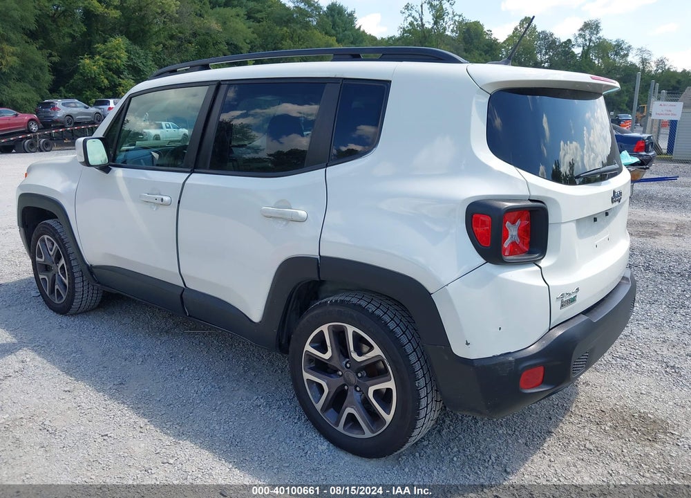 2016 JEEP RENEGADE LATITUDE VIN: ZACCJBBT5GPC99731