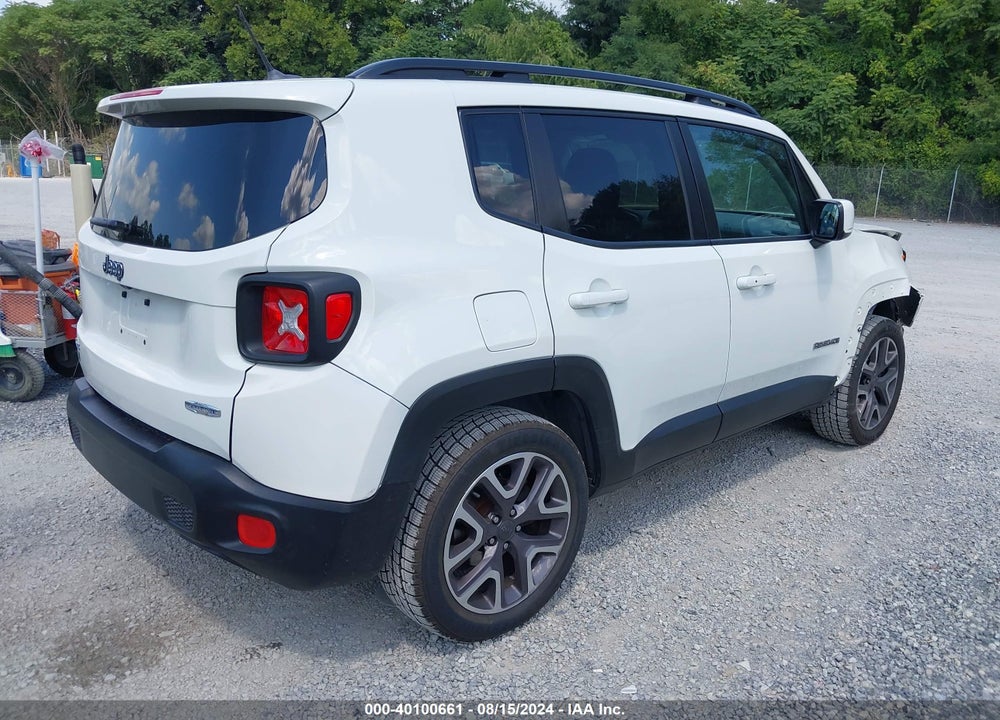 2016 JEEP RENEGADE LATITUDE VIN: ZACCJBBT5GPC99731
