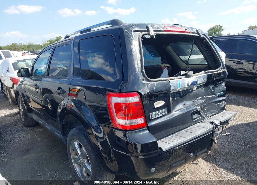 2012 FORD ESCAPE LIMITED VIN: 1FMCU9EG9CKC35660