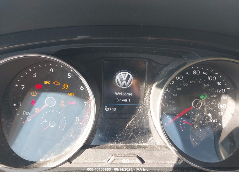 2018 VOLKSWAGEN TIGUAN VIN: 3VV2B7AX5JM001149