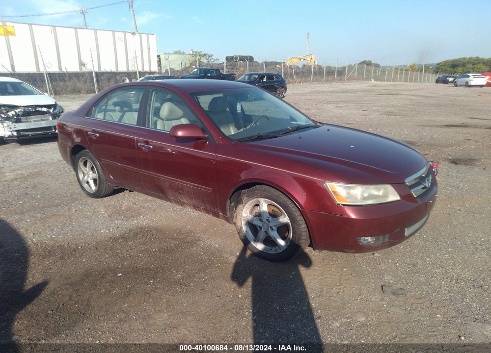 2007 HYUNDAI SONATA LIMITED/SE V6 VIN: 5NPEU46F27H271765