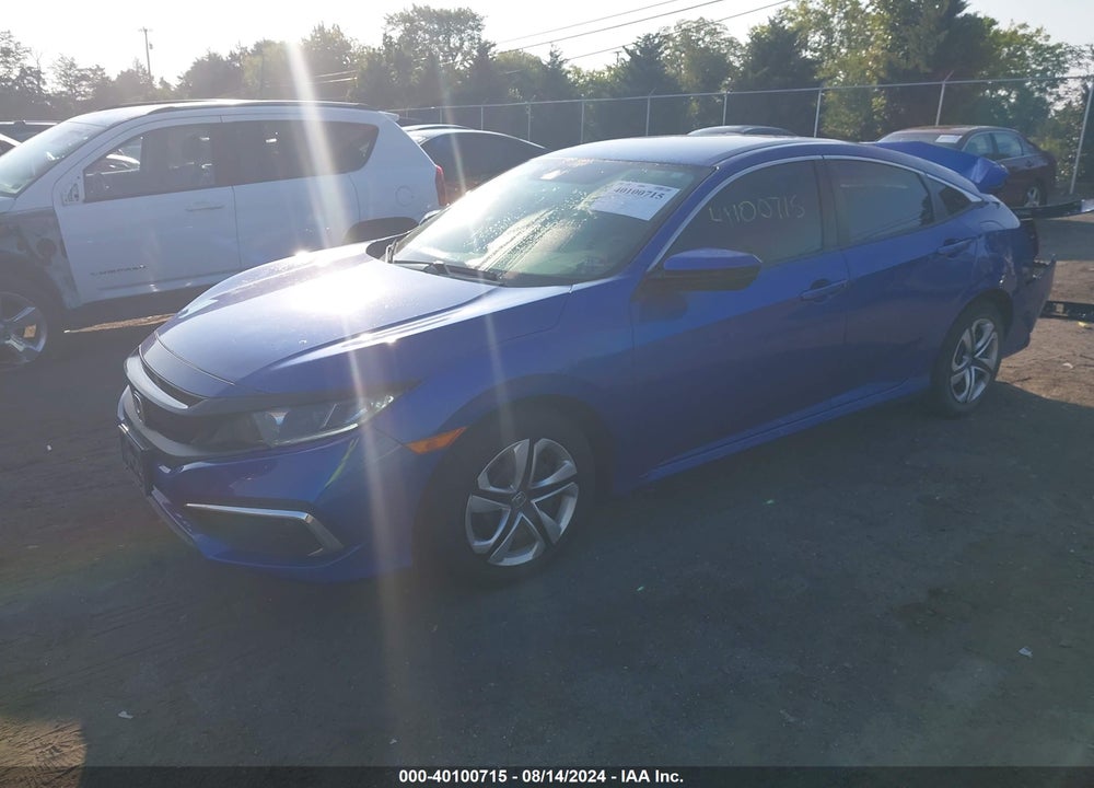 2019 HONDA CIVIC LX VIN: 2HGFC2F64KH511073