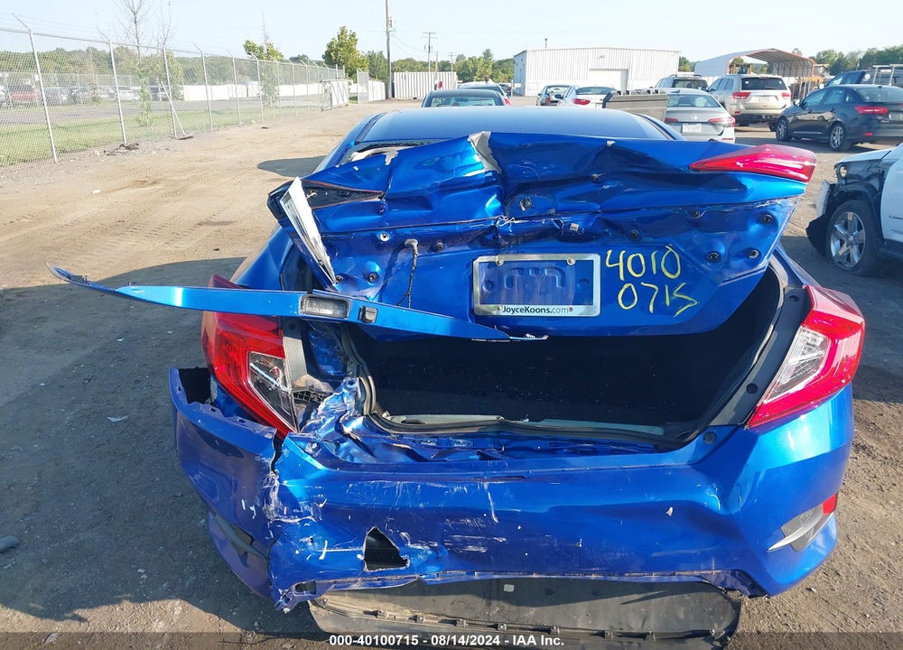 2019 HONDA CIVIC LX VIN: 2HGFC2F64KH511073