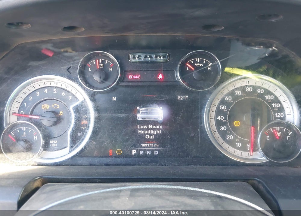 2017 RAM 1500 LONE STAR 4X4 5'7 BOX VIN: 1C6RR7LT2HS560654