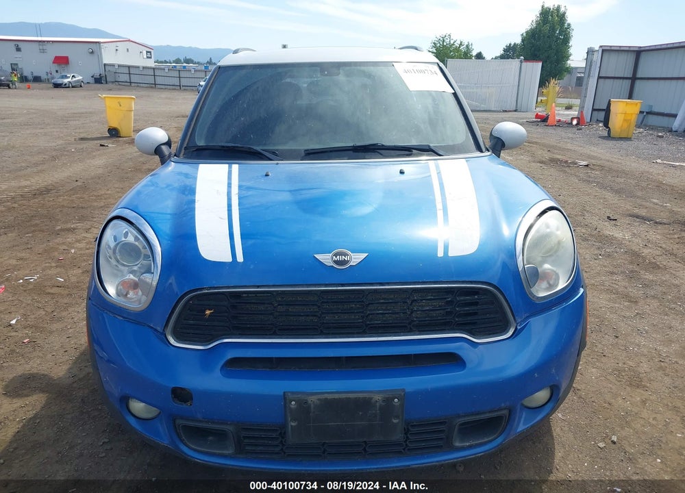 2011 MINI COOPER S COUNTRYMAN VIN: WMWZC5C54BW899932