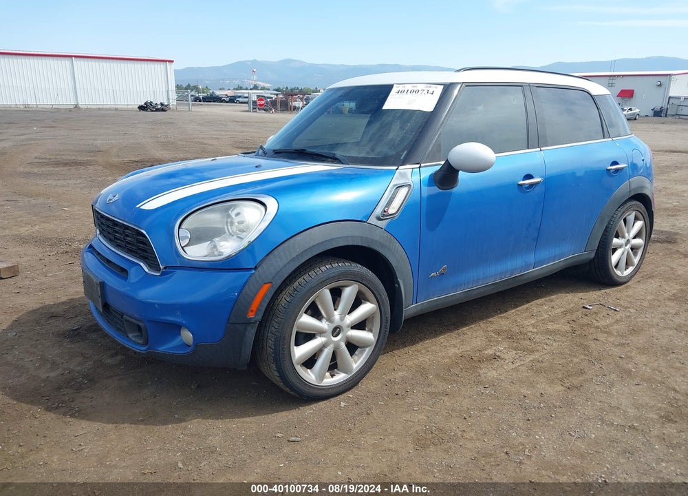 2011 MINI COOPER S COUNTRYMAN VIN: WMWZC5C54BW899932