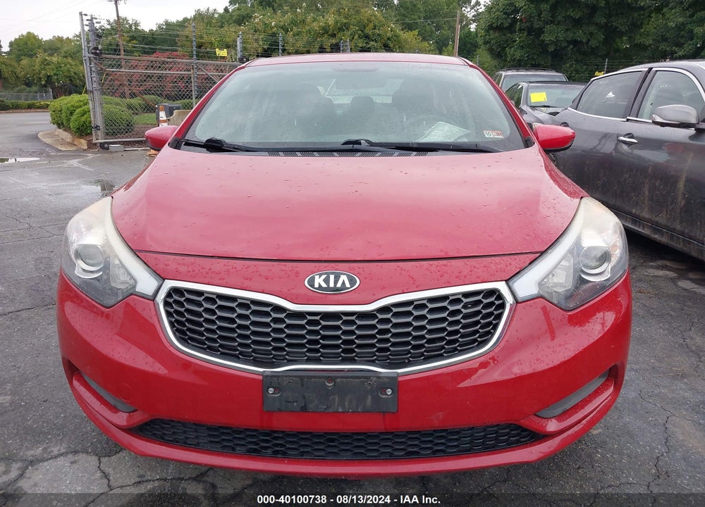 2016 KIA FORTE LX VIN: KNAFK4A65G5511261