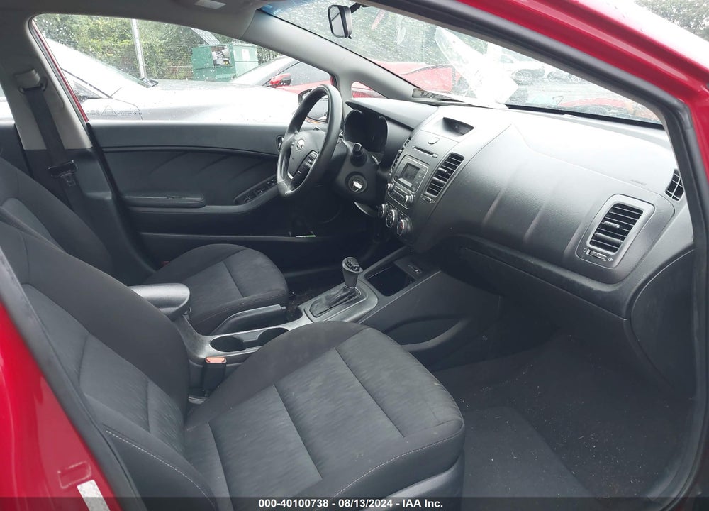 2016 KIA FORTE LX VIN: KNAFK4A65G5511261