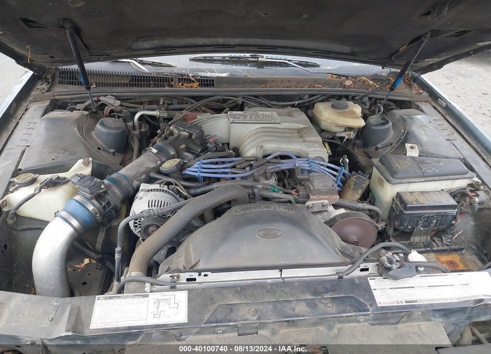 1992 MERCURY COUGAR XR7 VIN: 1MEPM62TXNH618107