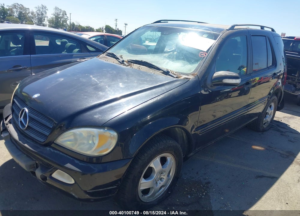2003 MERCEDES-BENZ ML 320 VIN: 4JGAB54E33A375103