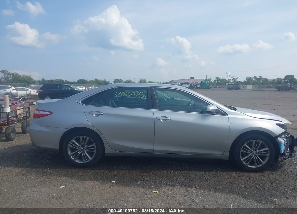 2015 TOYOTA CAMRY SE VIN: 4T1BF1FKXFU015723