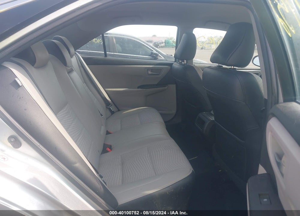 2015 TOYOTA CAMRY SE VIN: 4T1BF1FKXFU015723
