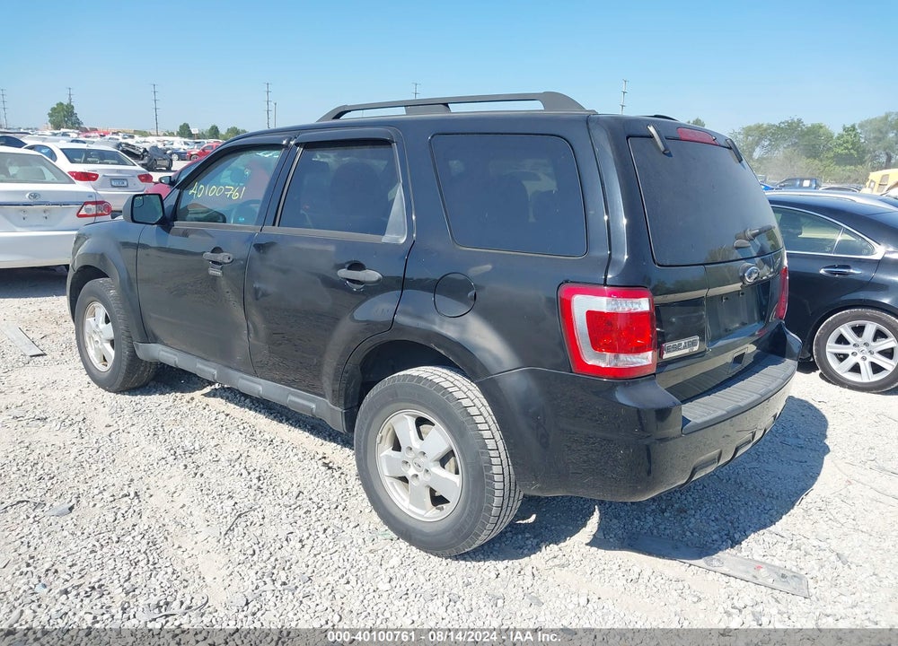 2012 FORD ESCAPE XLT VIN: 1FMCU0D73CKC24912