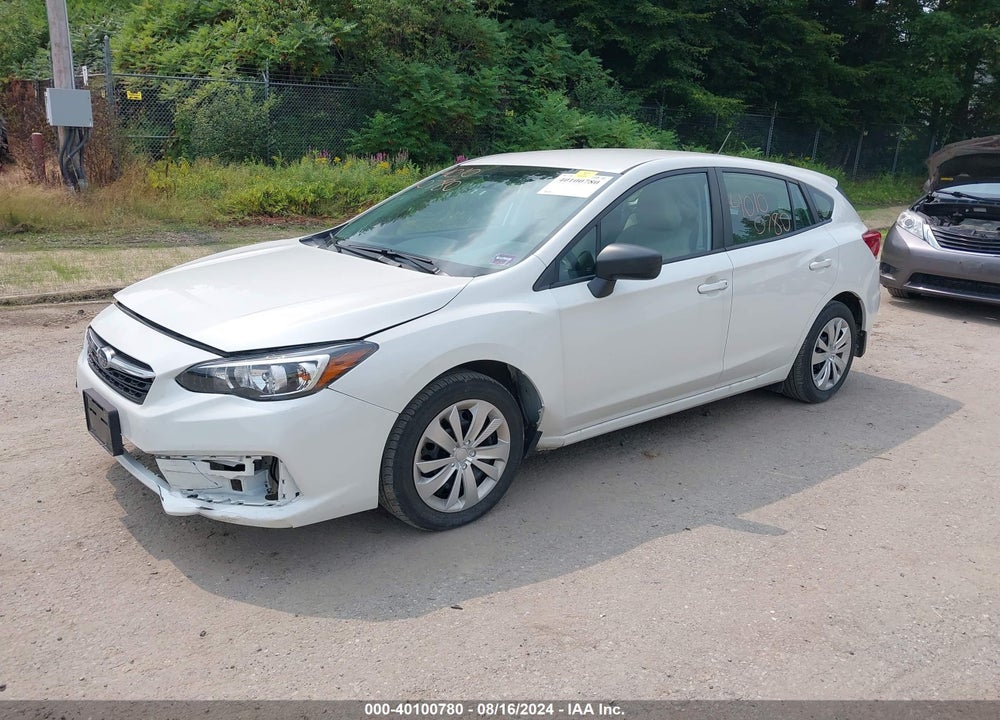 2022 SUBARU IMPREZA BASE 5-DOOR VIN: 4S3GTAB63N3724722