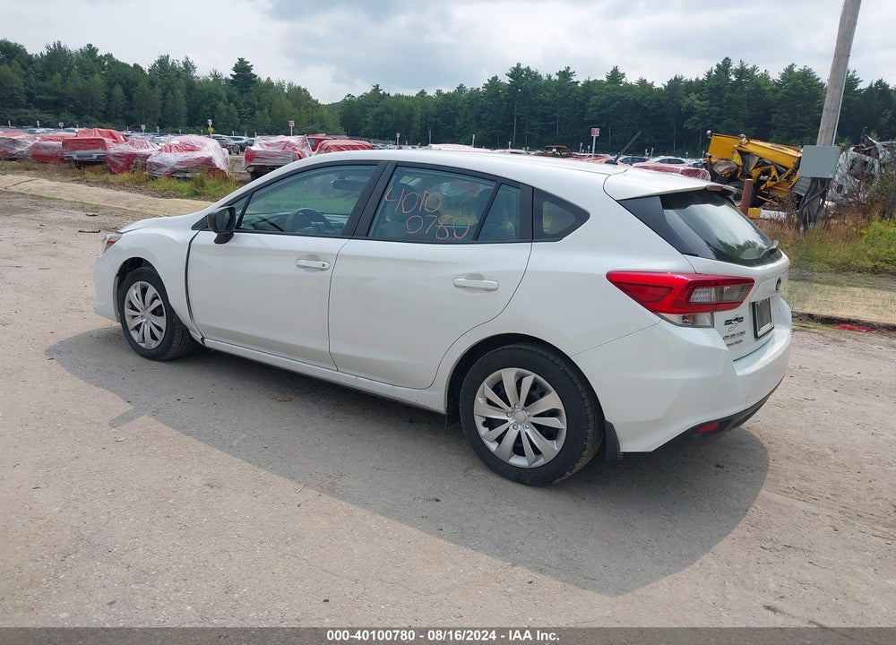 2022 SUBARU IMPREZA BASE 5-DOOR VIN: 4S3GTAB63N3724722