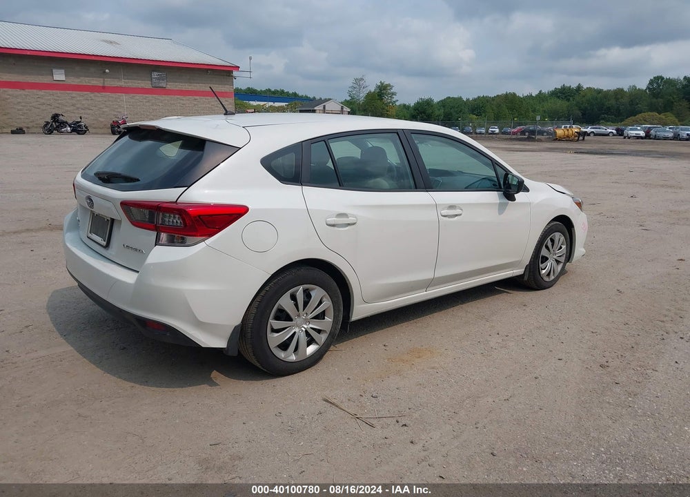2022 SUBARU IMPREZA BASE 5-DOOR VIN: 4S3GTAB63N3724722