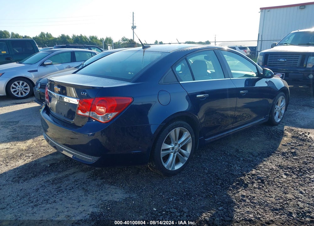 2011 CHEVROLET CRUZE LTZ VIN: 1G1PH5S9XB7205618