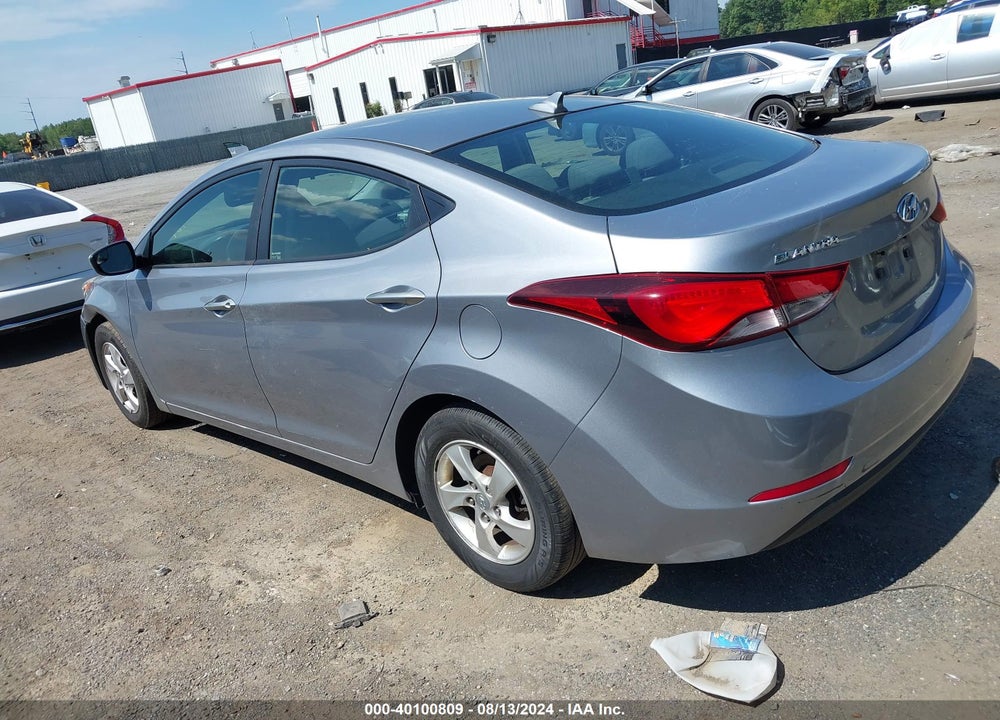 2015 HYUNDAI ELANTRA SE VIN: 5NPDH4AE8FH644899