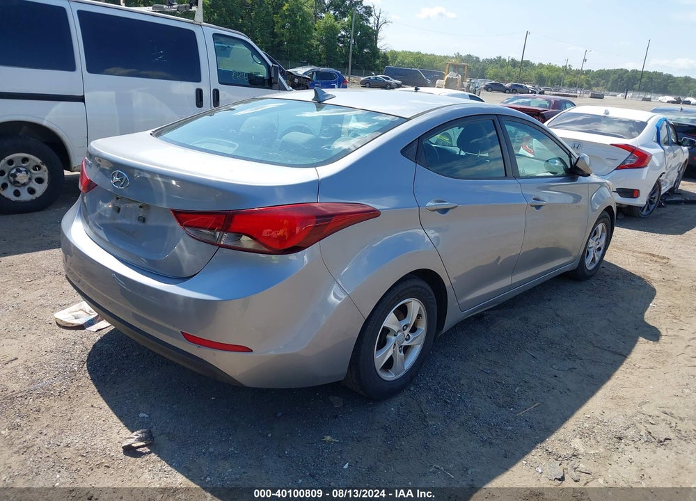 2015 HYUNDAI ELANTRA SE VIN: 5NPDH4AE8FH644899