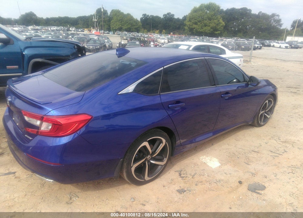 2018 HONDA ACCORD SPORT VIN: 1HGCV1F34JA125800