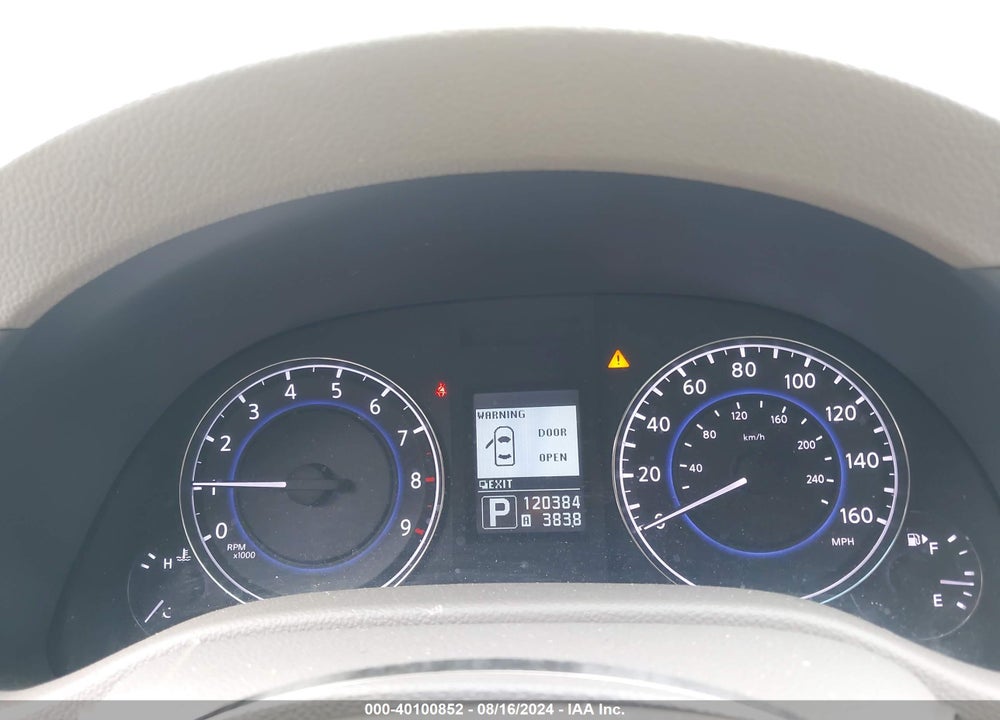 2013 INFINITI G37X VIN: JN1CV6AR3DM757667