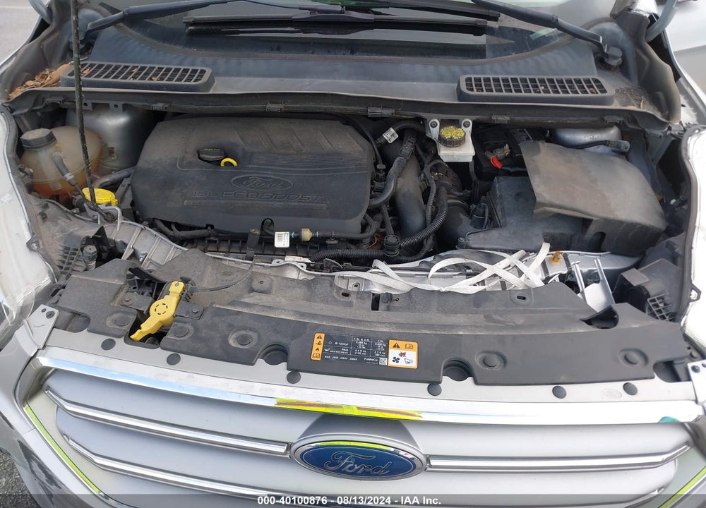 2017 FORD ESCAPE SE VIN: 1FMCU0GD7HUE39870