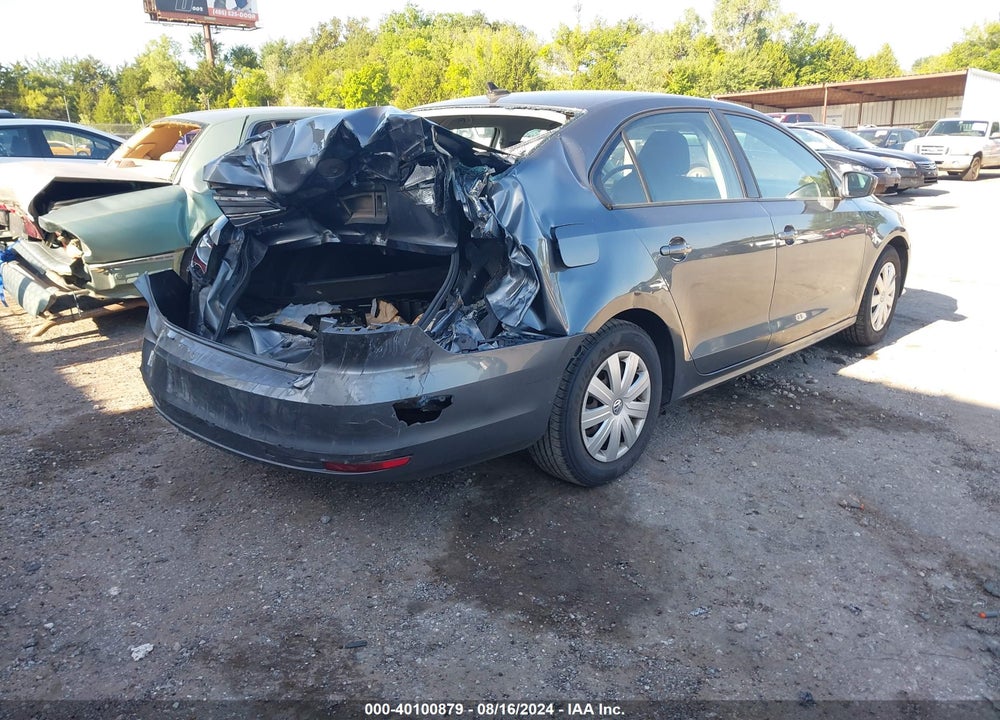 2015 VOLKSWAGEN JETTA 2.0L S VIN: 3VW1K7AJ3FM406517