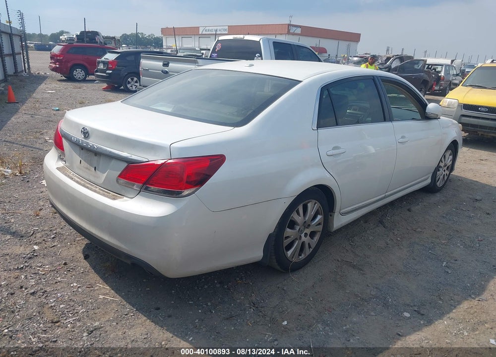 2012 TOYOTA AVALON VIN: 4T1BK3DB8CU463948