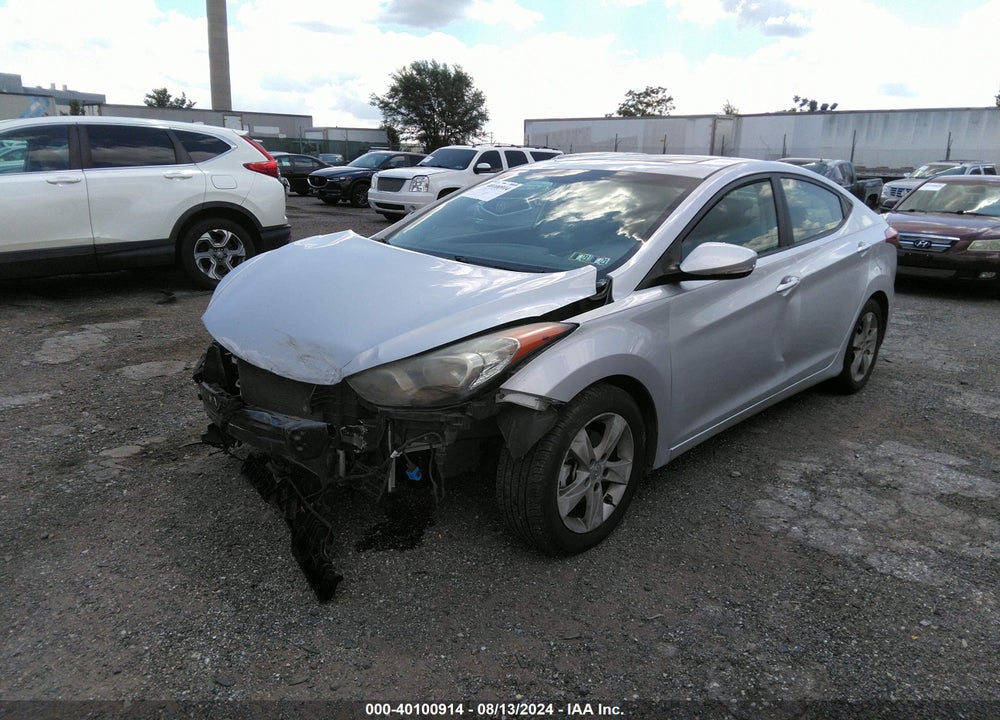 2013 HYUNDAI ELANTRA LIMITED VIN: KMHDH4AE0DU704057