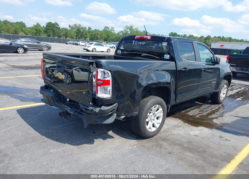 2020 CHEVROLET COLORADO 2WD SHORT BOX LT VIN: 1GCGSCEN4L1187949