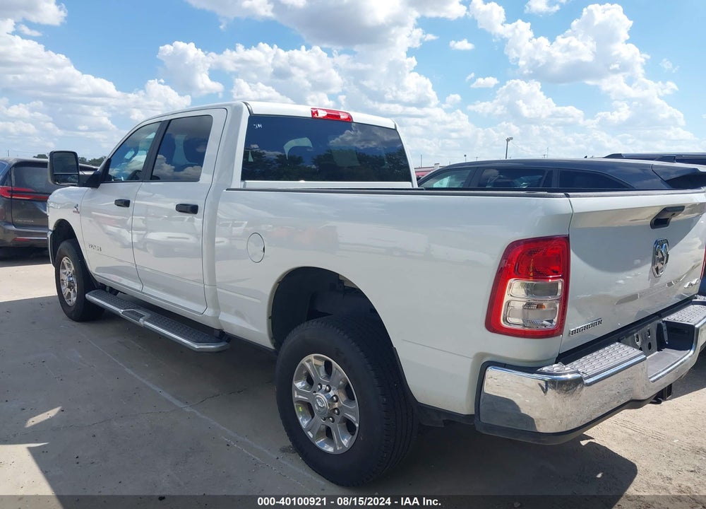 2024 RAM 2500 BIG HORN 4X4 6'4 BOX VIN: 3C6UR5DL8RG153699