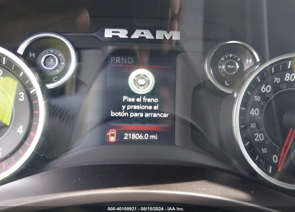 2024 RAM 2500 BIG HORN 4X4 6'4 BOX VIN: 3C6UR5DL8RG153699
