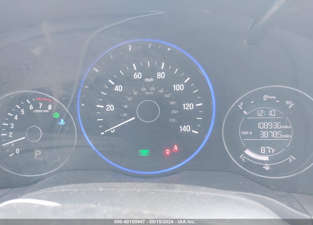 2018 HONDA HR-V EX VIN: 3CZRU6H54JG720116