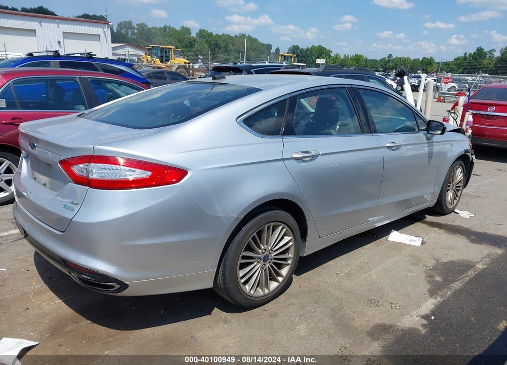 2014 FORD FUSION SE VIN: 3FA6P0H93ER175929