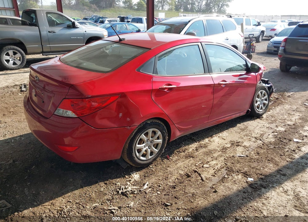 2014 HYUNDAI ACCENT VIN: KMHCT4AE0EU689152