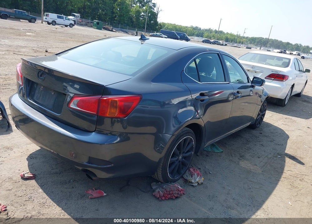 2009 LEXUS IS 250 VIN: JTHCK262895028896