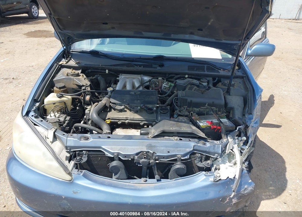 2002 TOYOTA CAMRY LE V6 VIN: 4T1BF32KX2U503792