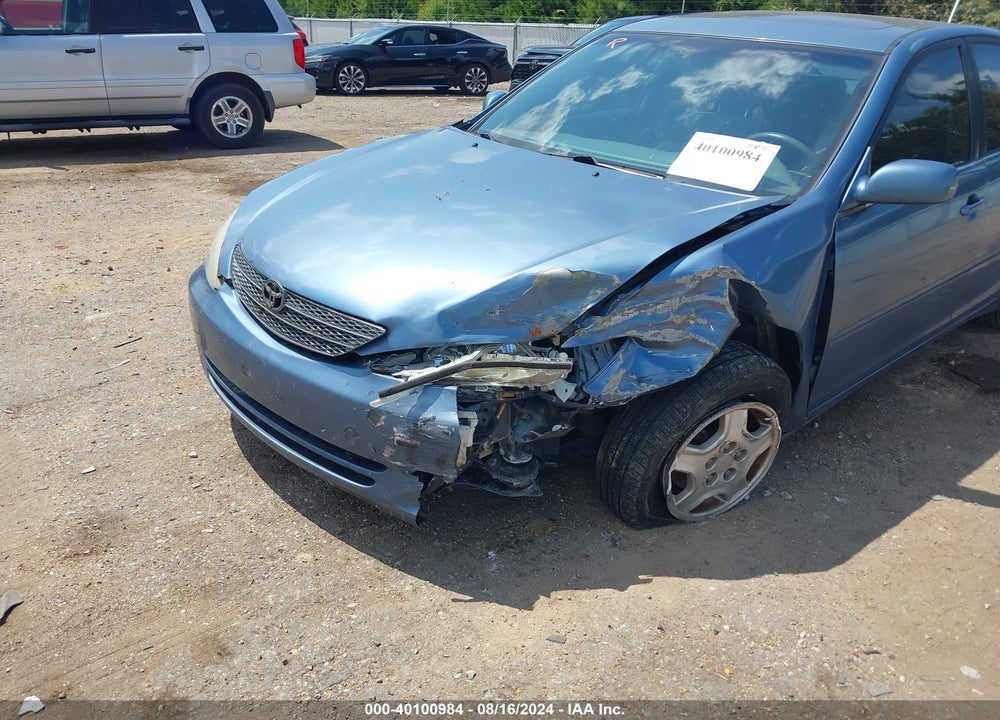 2002 TOYOTA CAMRY LE V6 VIN: 4T1BF32KX2U503792