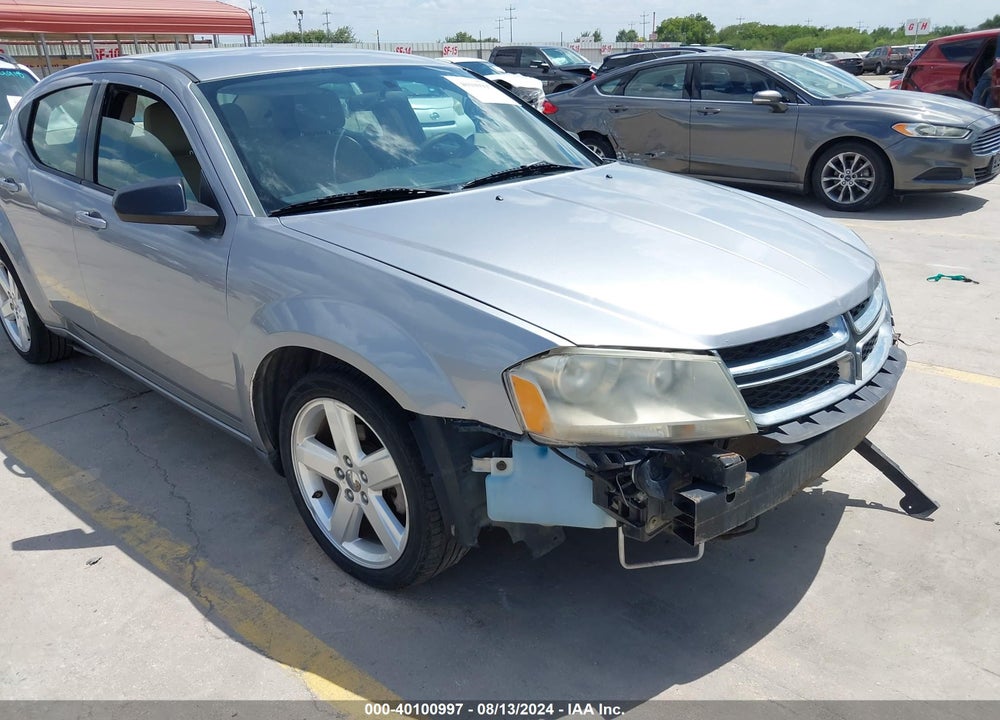 2013 DODGE AVENGER SE VIN: 1C3CDZAB7DN517881