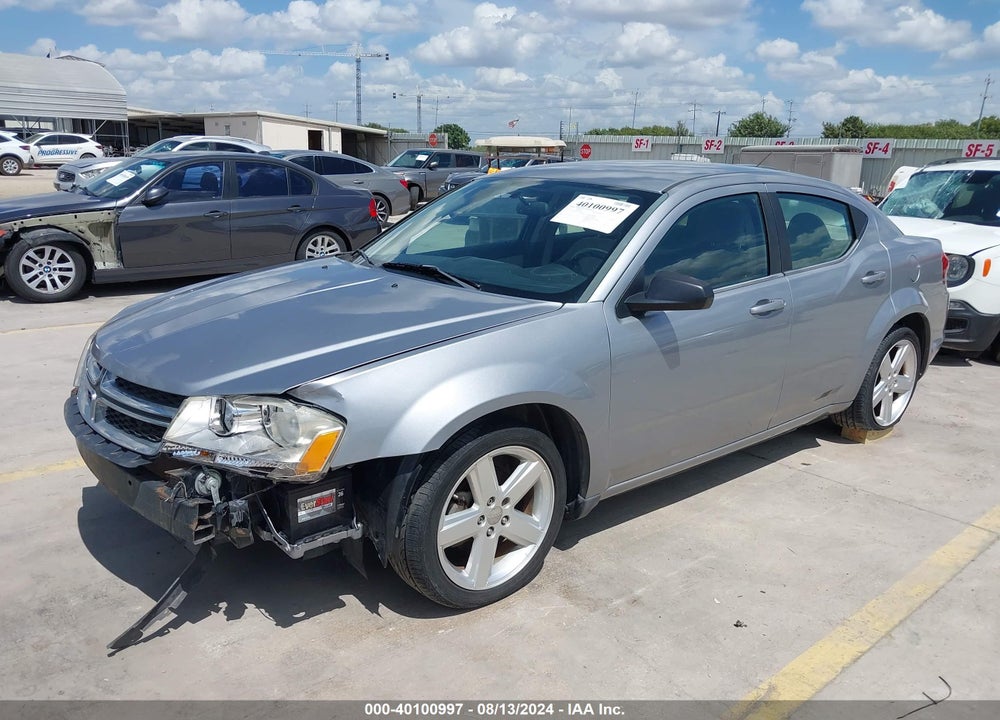 2013 DODGE AVENGER SE VIN: 1C3CDZAB7DN517881