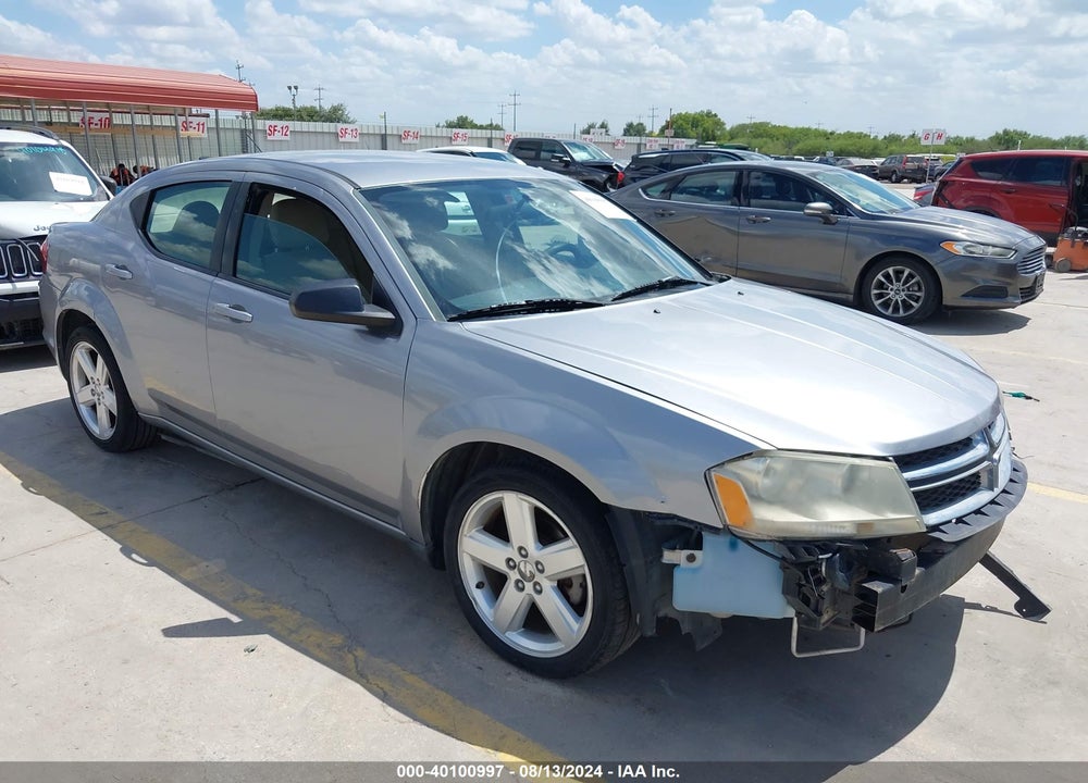 2013 DODGE AVENGER SE VIN: 1C3CDZAB7DN517881