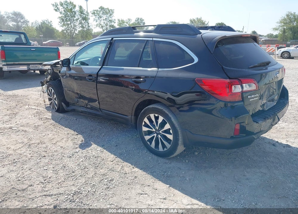 2015 SUBARU OUTBACK 2.5I LIMITED VIN: 4S4BSBNC4F3340949