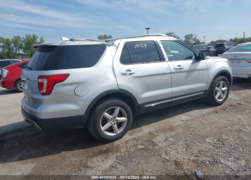 2017 FORD EXPLORER XLT VIN: 1FM5K8D85HGD65674