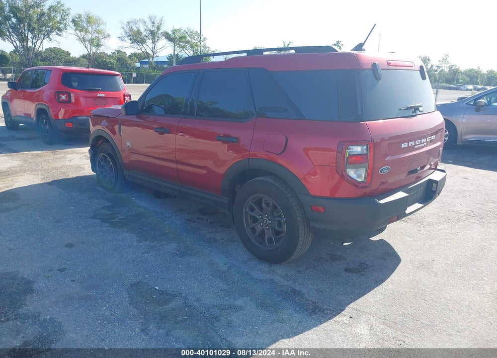 2021 FORD BRONCO SPORT BIG BEND VIN: 3FMCR9B64MRB21771