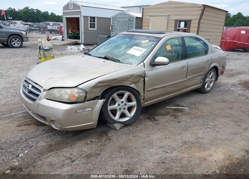 2002 NISSAN MAXIMA SE VIN: JN1DA31D82T201019