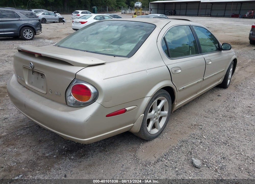 2002 NISSAN MAXIMA SE VIN: JN1DA31D82T201019