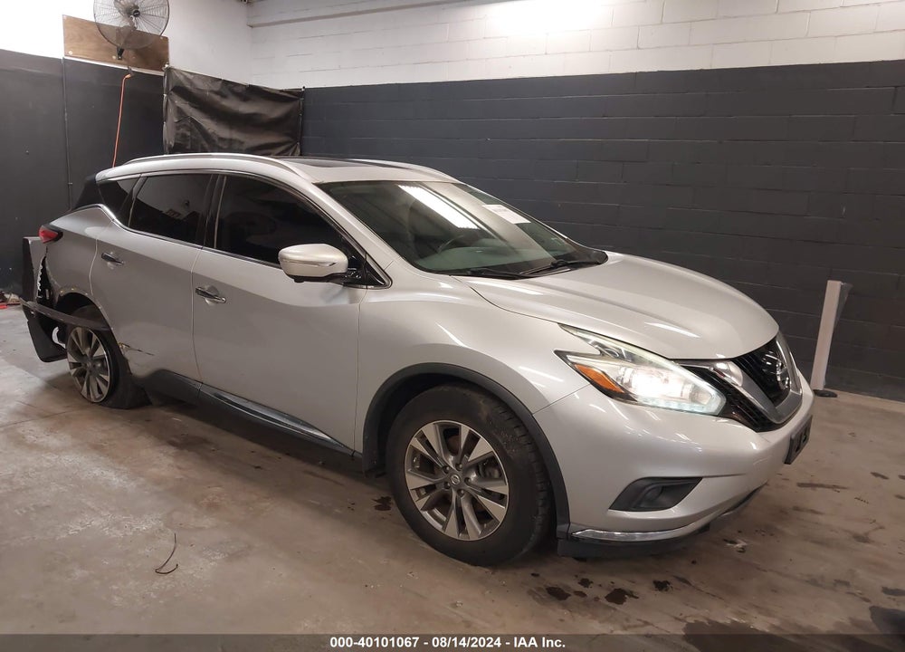 2015 NISSAN MURANO SL VIN: 5N1AZ2MH4FN221792