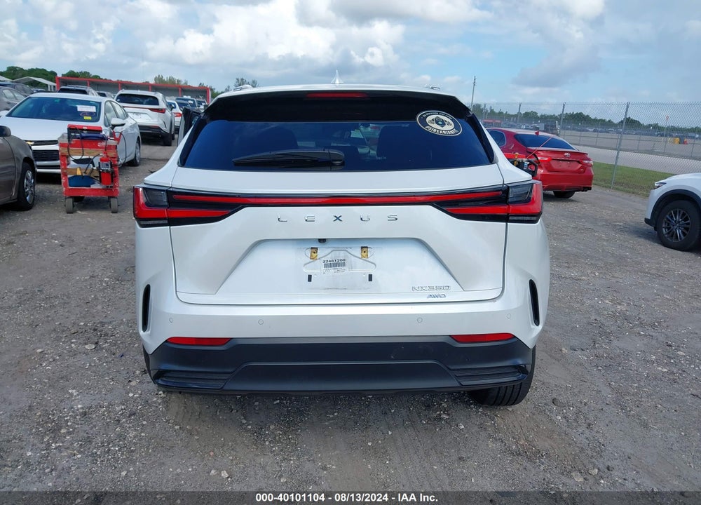 2022 LEXUS NX 350 PREMIUM VIN: 2T2GGCEZ4NC011420