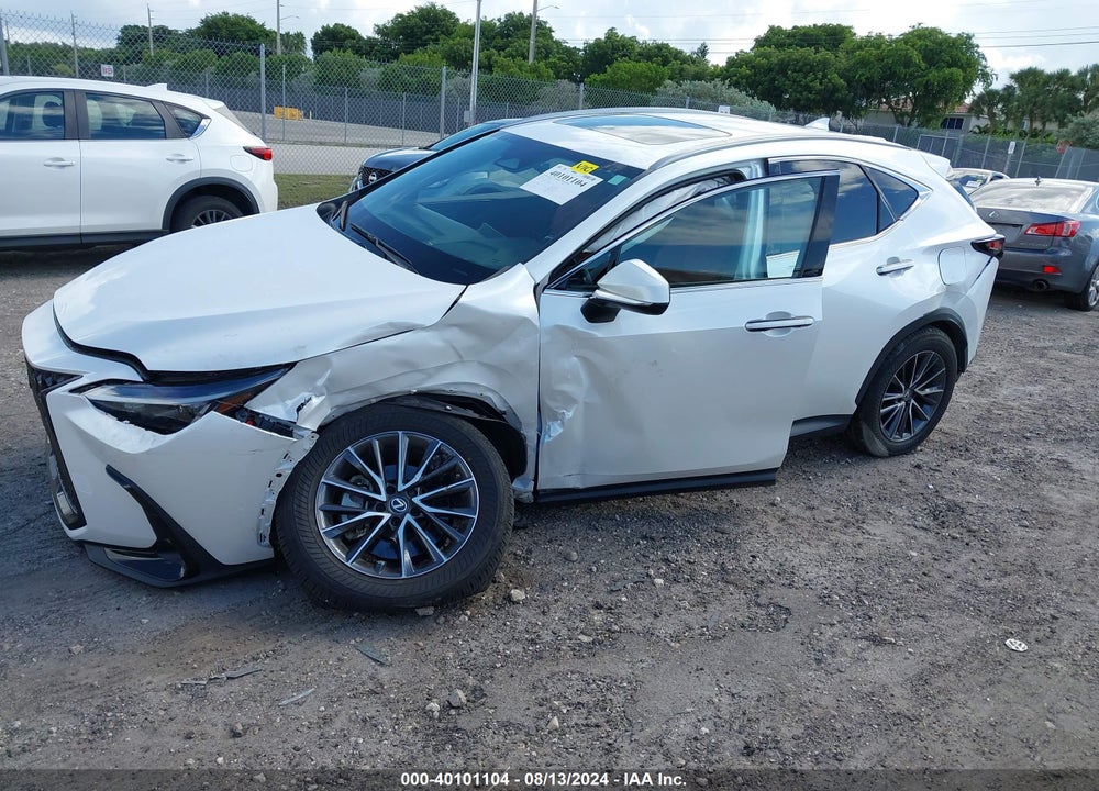 2022 LEXUS NX 350 PREMIUM VIN: 2T2GGCEZ4NC011420