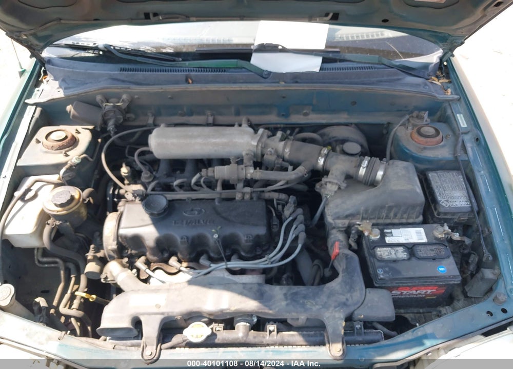 1998 HYUNDAI ACCENT GL VIN: KMHVF24N9WU441936